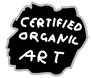 certified organic art logo